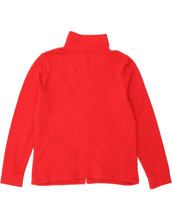 TOMMY HILFIGER Womens Tracksuit Top Jacket UK 10 Small Red Colourblock Vintage Tommy Hilfiger and Second-Hand Tommy Hilfiger from Messina Hembry 