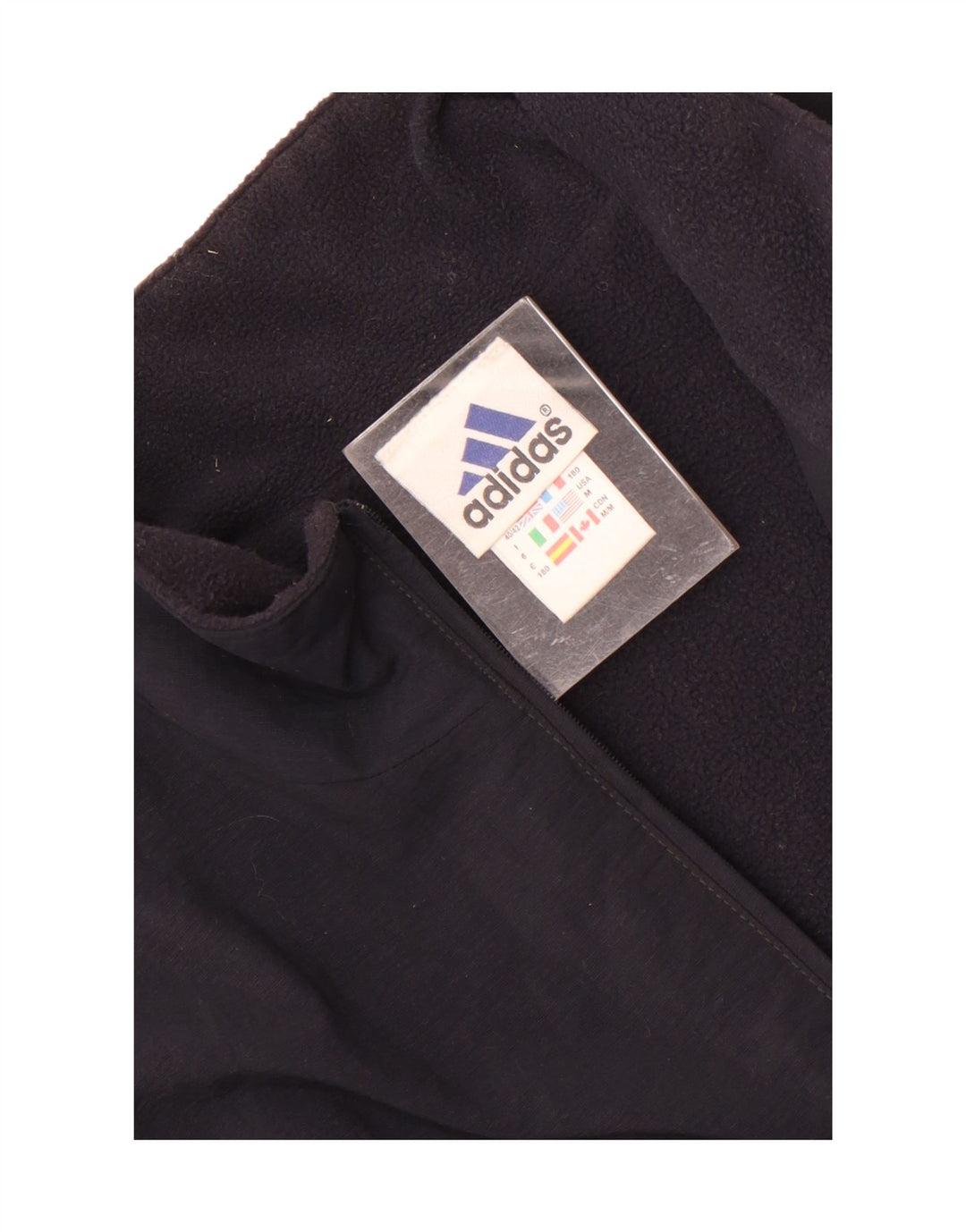 Adidas Męska bluza dresowa Top Jacket UK 40/42 Średni granat