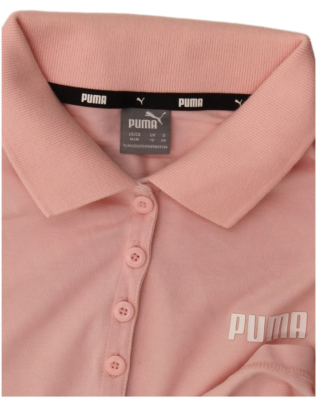 Damska koszulka polo Puma UK 12, średni róż