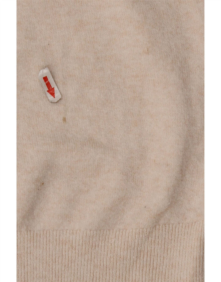 Damski sweter polo Marks & Spencer UK 14, średni złamanej bieli