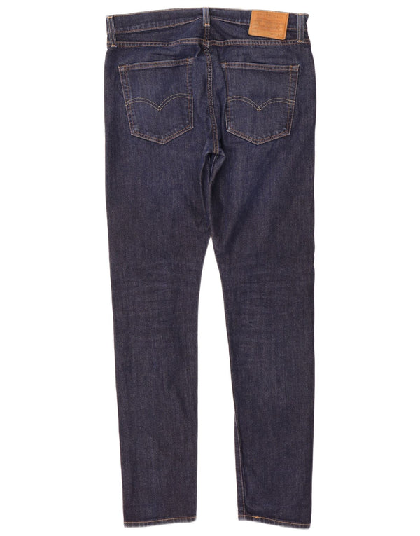Męskie jeansy Levi's 512 Slim Tapered W34 L34 Granatowa bawełna