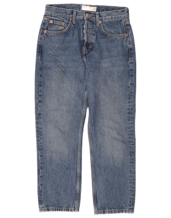 Damskie jeansy zwężane Topshop Editor UK 8 W26 L28 Niebieskie, bawełniane