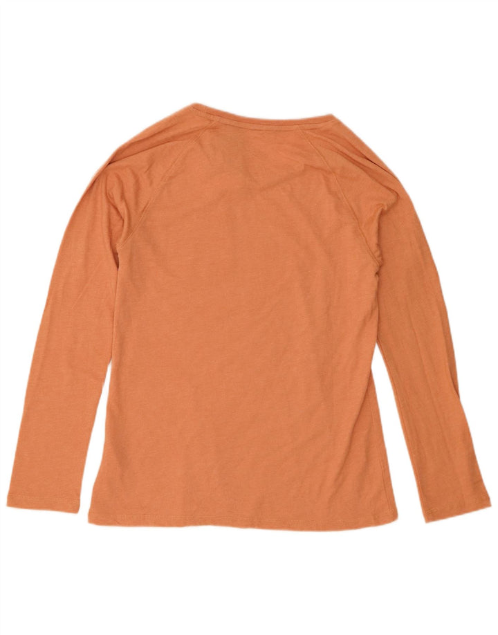 Damski top Dickies z długim rękawem, UK 10, mały, pomarańczowy, bawełniany