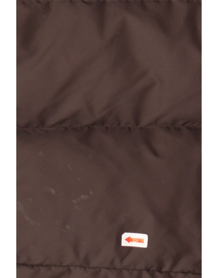 BELFE & BELFE Damski płaszcz ocieplany IT 44 Średni brązowy poliester