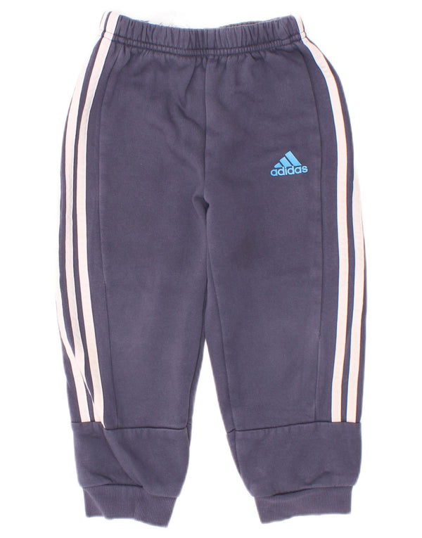 Spodnie dresowe chłopięce Adidas Joggers 2-3 lata, granatowe, bawełniane