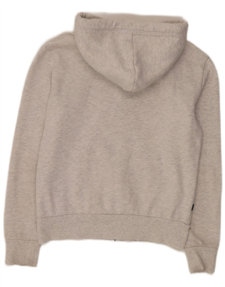 Męski sweter z kapturem i zamkiem Superdry, średnioszary, bawełniany