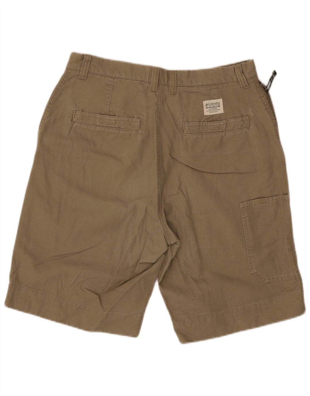 Męskie spodenki cargo Columbia W32, średnia bawełna khaki