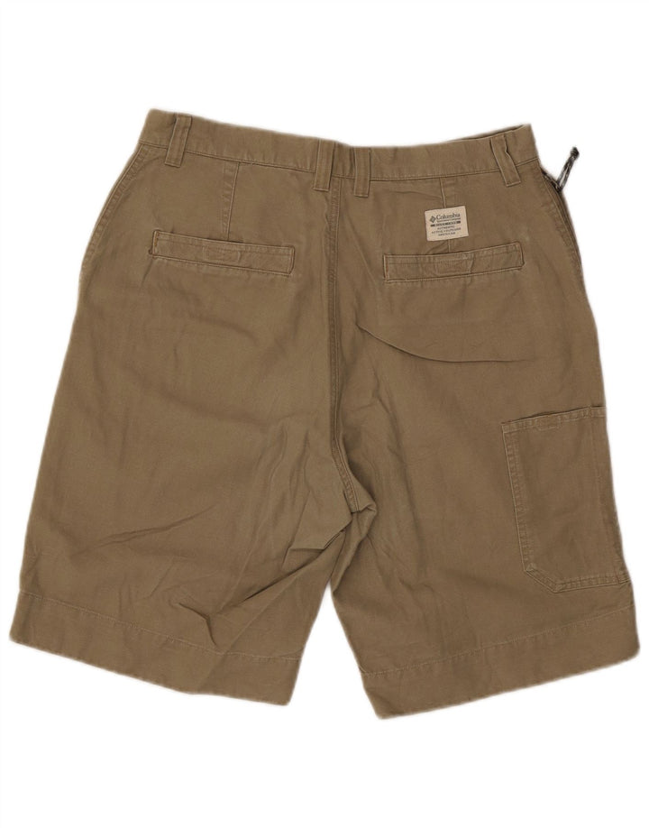Męskie spodenki cargo Columbia W32, średnia bawełna khaki