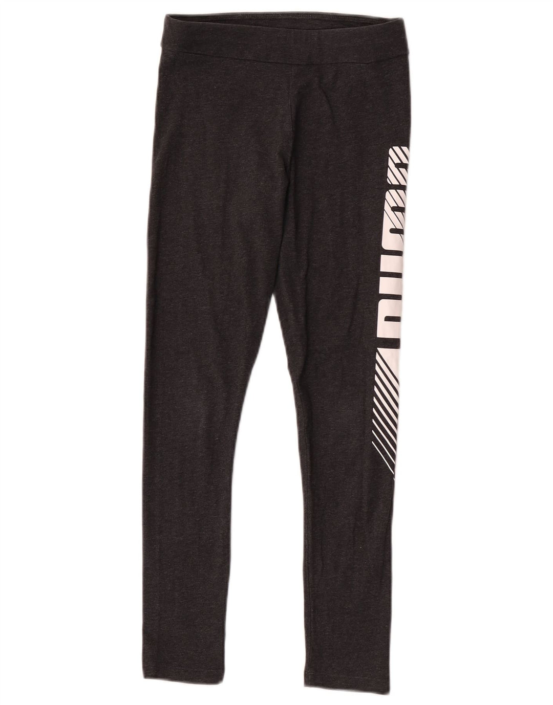 Dziewczęce legginsy z grafiką Puma 11-12 lat, szare