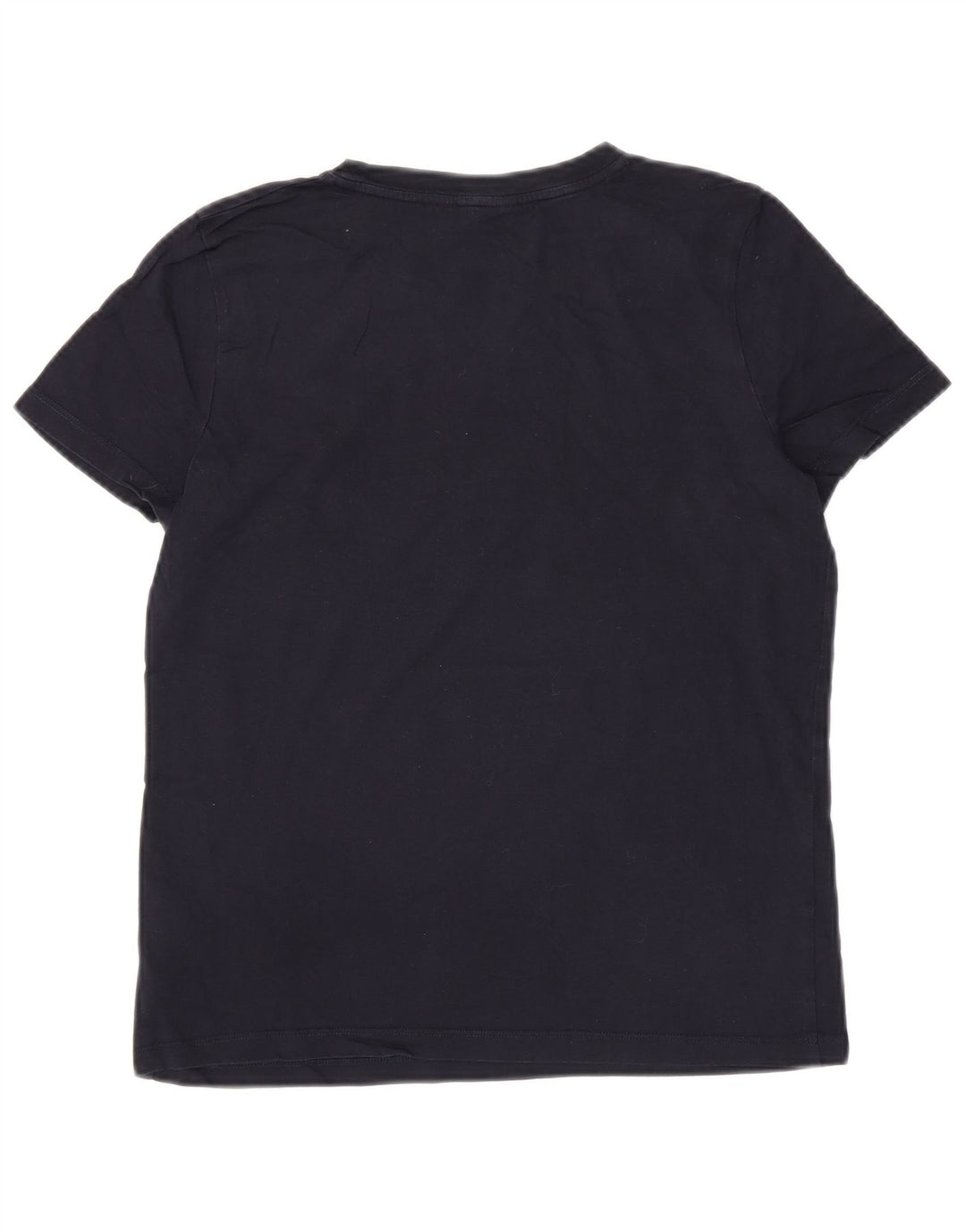 Damska koszulka z grafiką TOMMY HILFIGER Top UK 12, średnia, granatowa, bawełniana