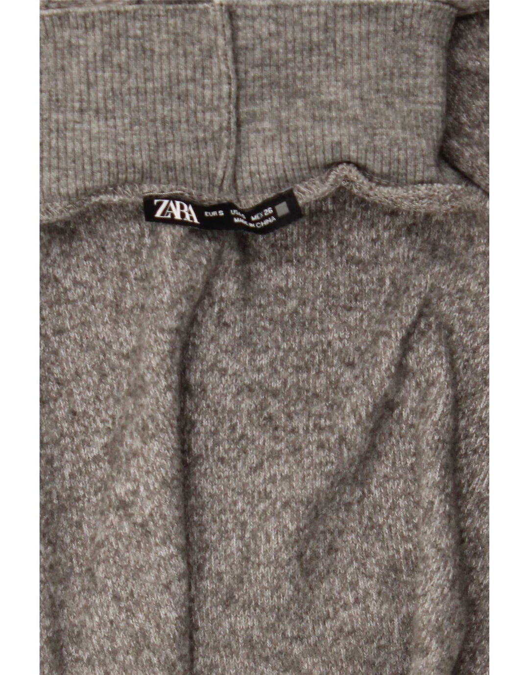 Damska sukienka maxi z długim rękawem Zara UK 8 Small Grey