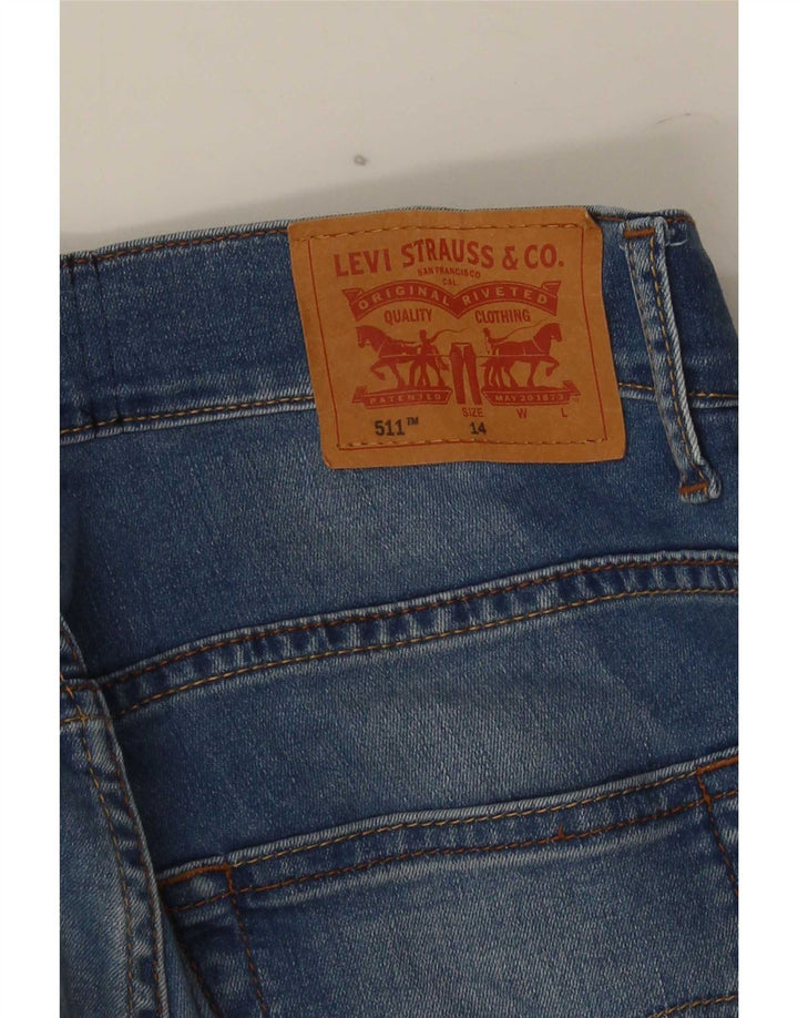 Dżinsy chłopięce Levi's 511 Slim 13-14 lat W28 L27 Niebieskie