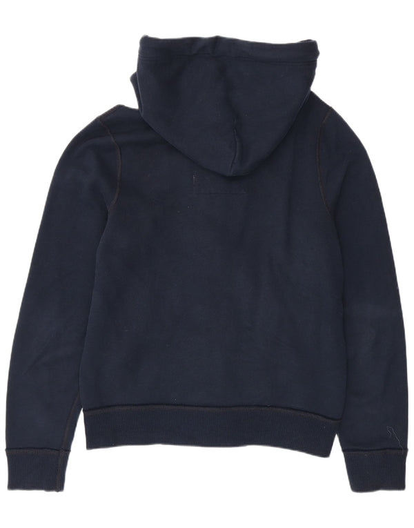 Męska kurtka dresowa z kapturem i grafiką Abercrombie & Fitch XL, granatowa