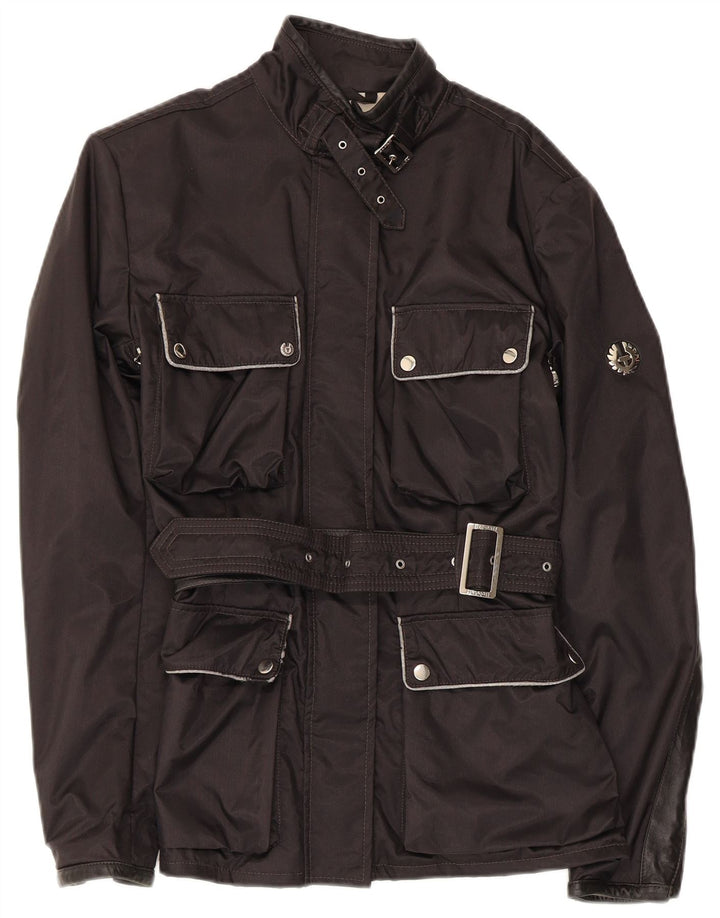 Damska kurtka użytkowa Belstaff IT 44, średni czarny nylon