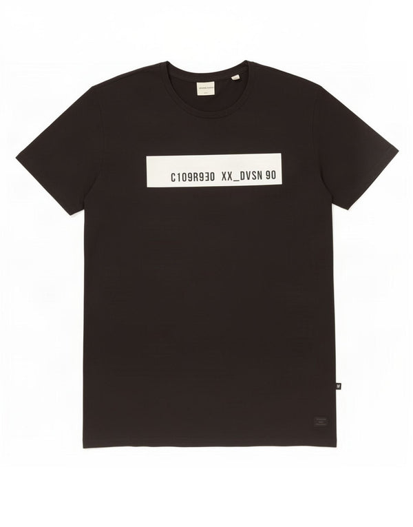 Męski T-shirt Jack & Jones Core Graphic Top XL, czarna bawełna