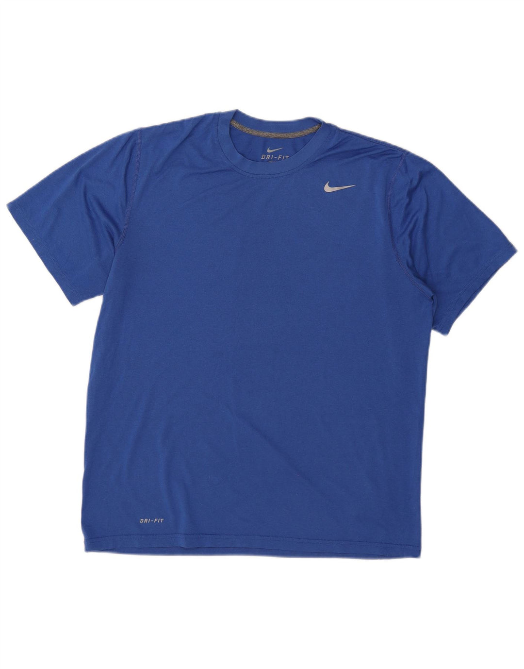 T-shirt męski Nike Dri Fit Top UK 42/44, duży niebieski poliester