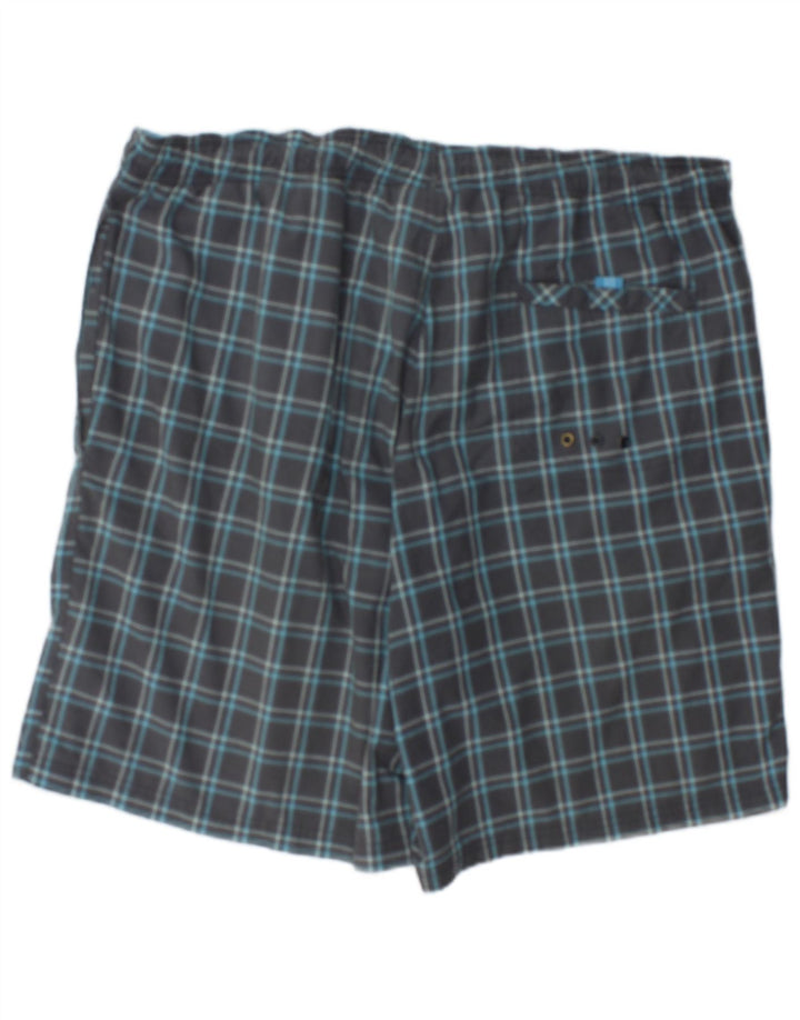 Męskie spodenki kąpielowe Adidas XL, szare, poliestrowe
