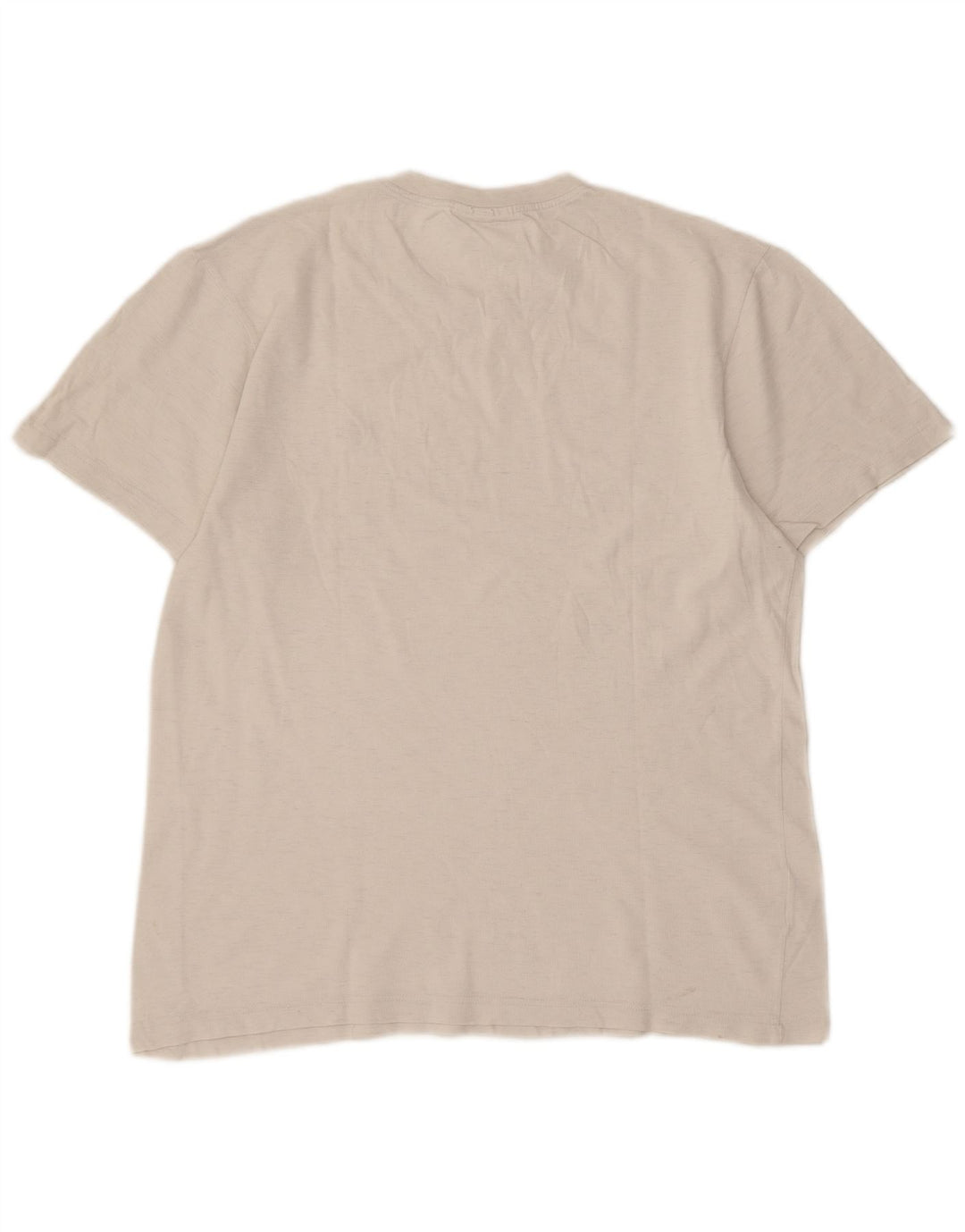 T-shirt męski Lacoste, rozmiar 4, średnia biała bawełna