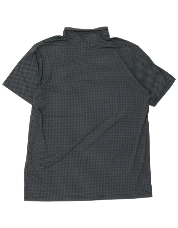 Męska koszulka polo Nike Dri Fit 4XL, poliester w zielone cętki