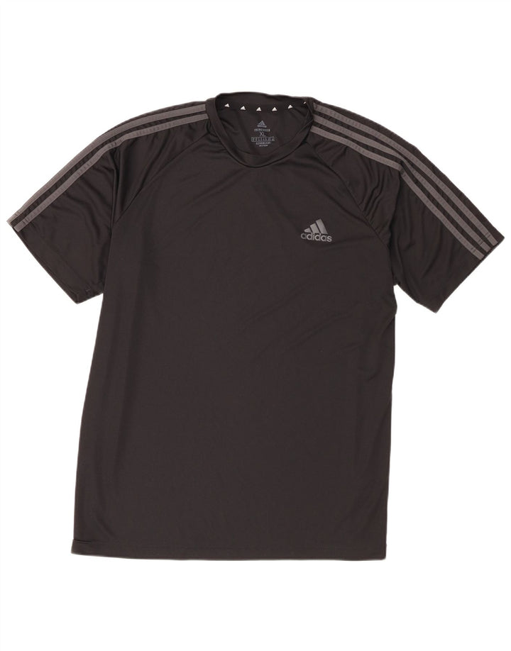 Adidas Męski T-shirt Aeroready Top XL Czarny Poliester