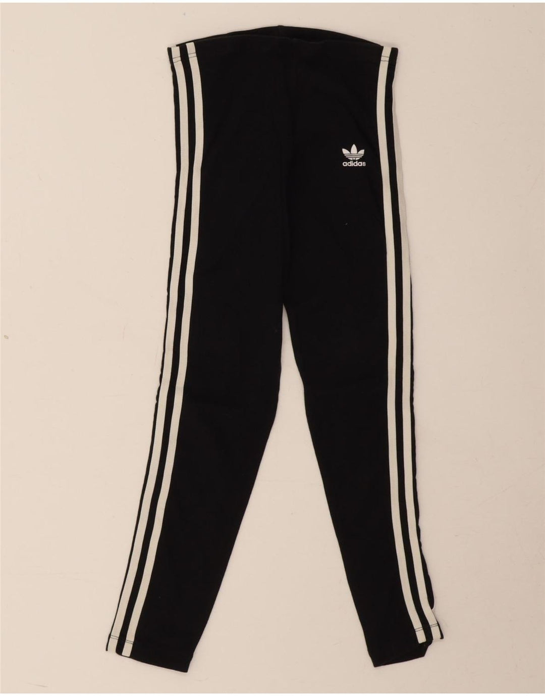 Legginsy Adidas Dziewczęce 11-12 Lat, Średnie Czarne Bawełniane