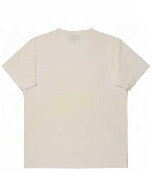 Męska koszulka z grafiką Emporio Armani, góra XL, biała bawełna