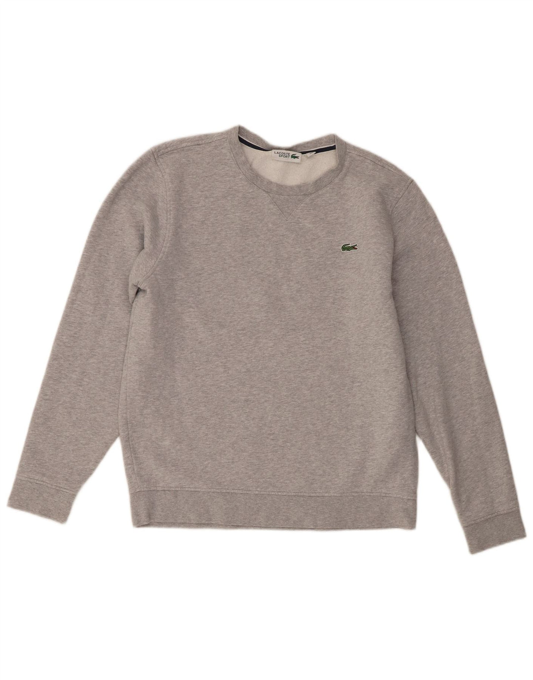 Męska bluza Lacoste, rozmiar 4, średnia szara bawełna w plamki