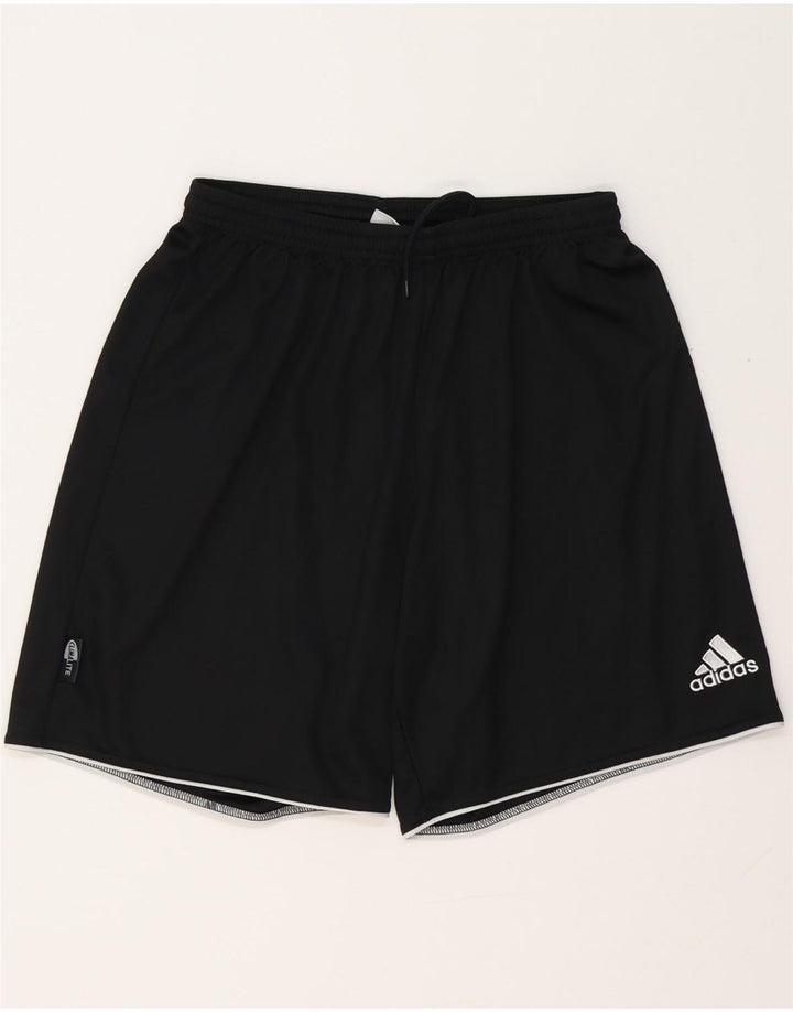 Męskie spodenki sportowe ADIDAS Climalite, średni czarny poliester