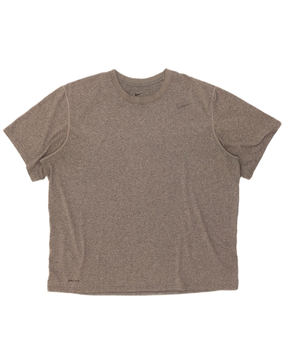Męski T-shirt Nike Dri Fit Top 2XL Szary, nakrapiany poliester