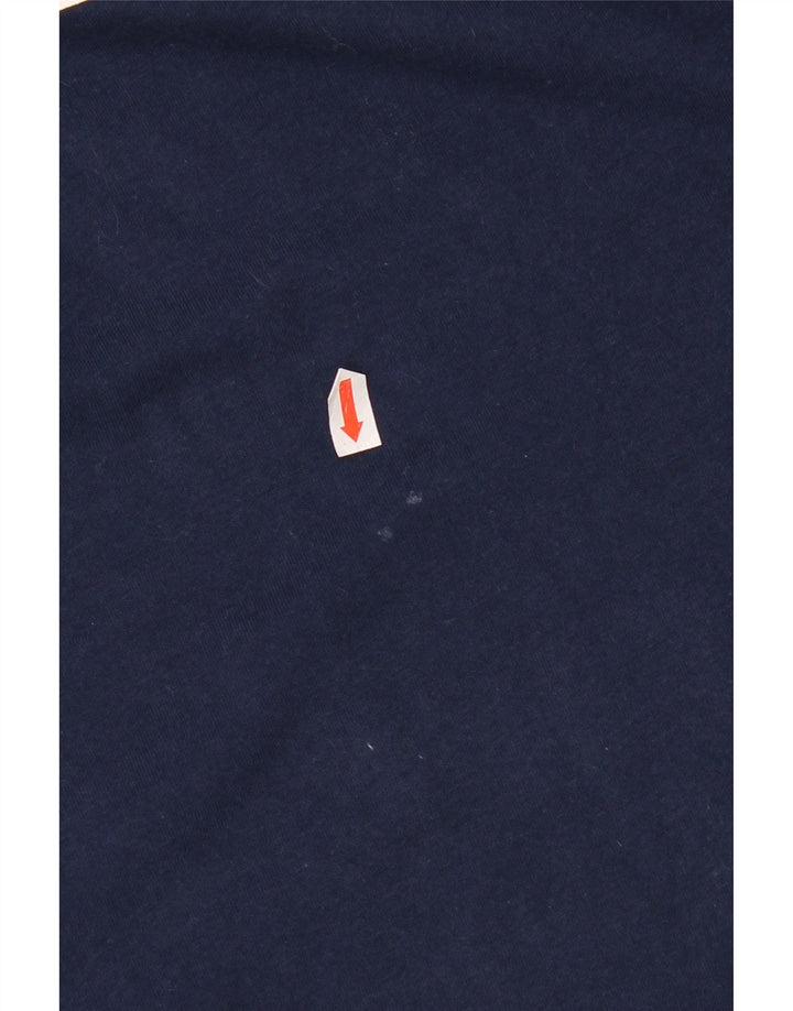 Męska koszulka Levi's o swobodnym kroju z grafiką, średnia, granatowa bawełna