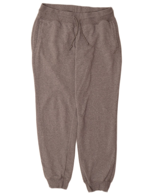 Adidas Womens Climalite Tracksuit Trousers Joggers UK 16/18 Large Grey
