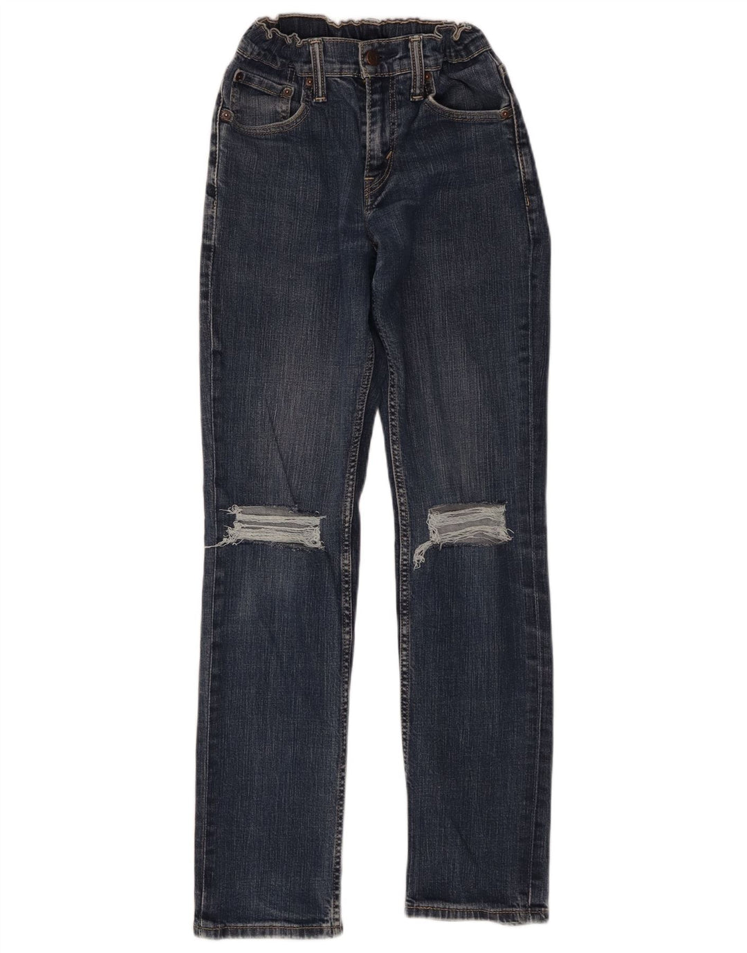 Męskie jeansy Levi's 511 w trudnej sytuacji W29 L29 Niebieska bawełna