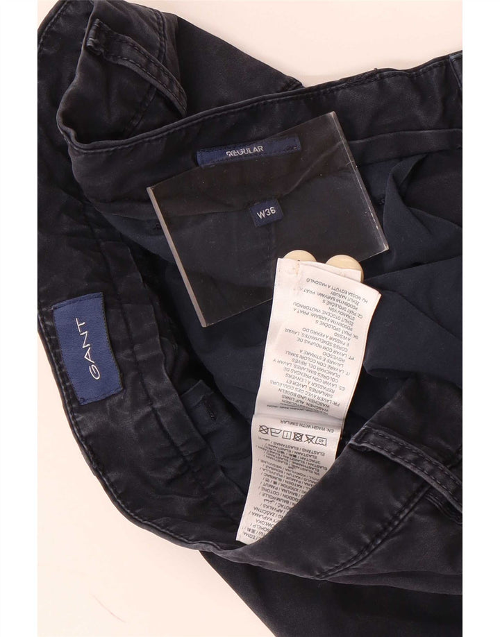 Męskie spodenki Chino Gant W36, duże, granatowe, bawełniane