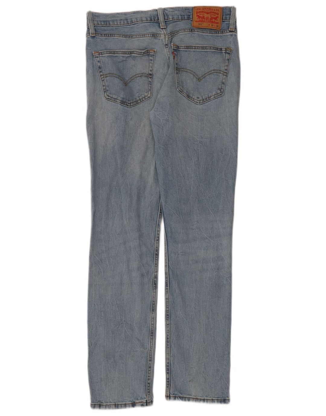 Męskie jeansy Levi's 511 Slim W32 L32 Niebieska bawełna