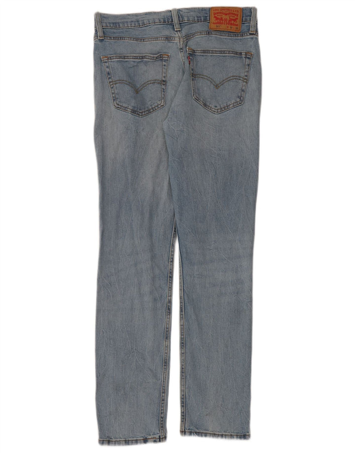 Męskie jeansy Levi's 511 Slim W32 L32 Niebieska bawełna