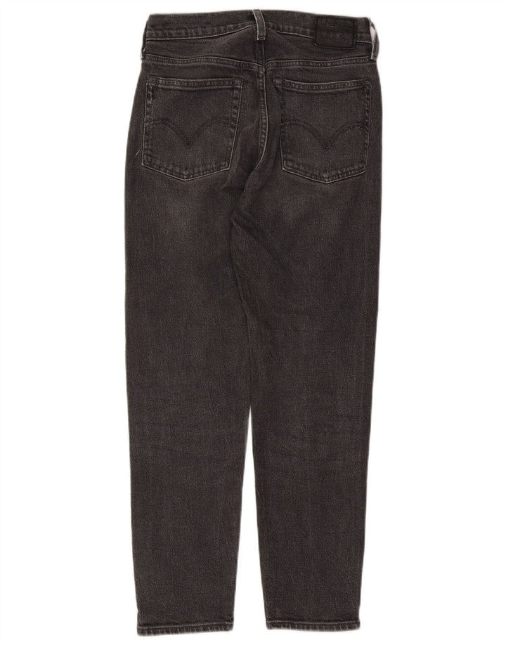 Damskie zwężane dżinsy Levi's W26 L26 Czarna bawełna