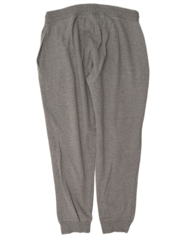 Męskie spodnie dresowe Ellesse Joggers, duże, szare, bawełniane