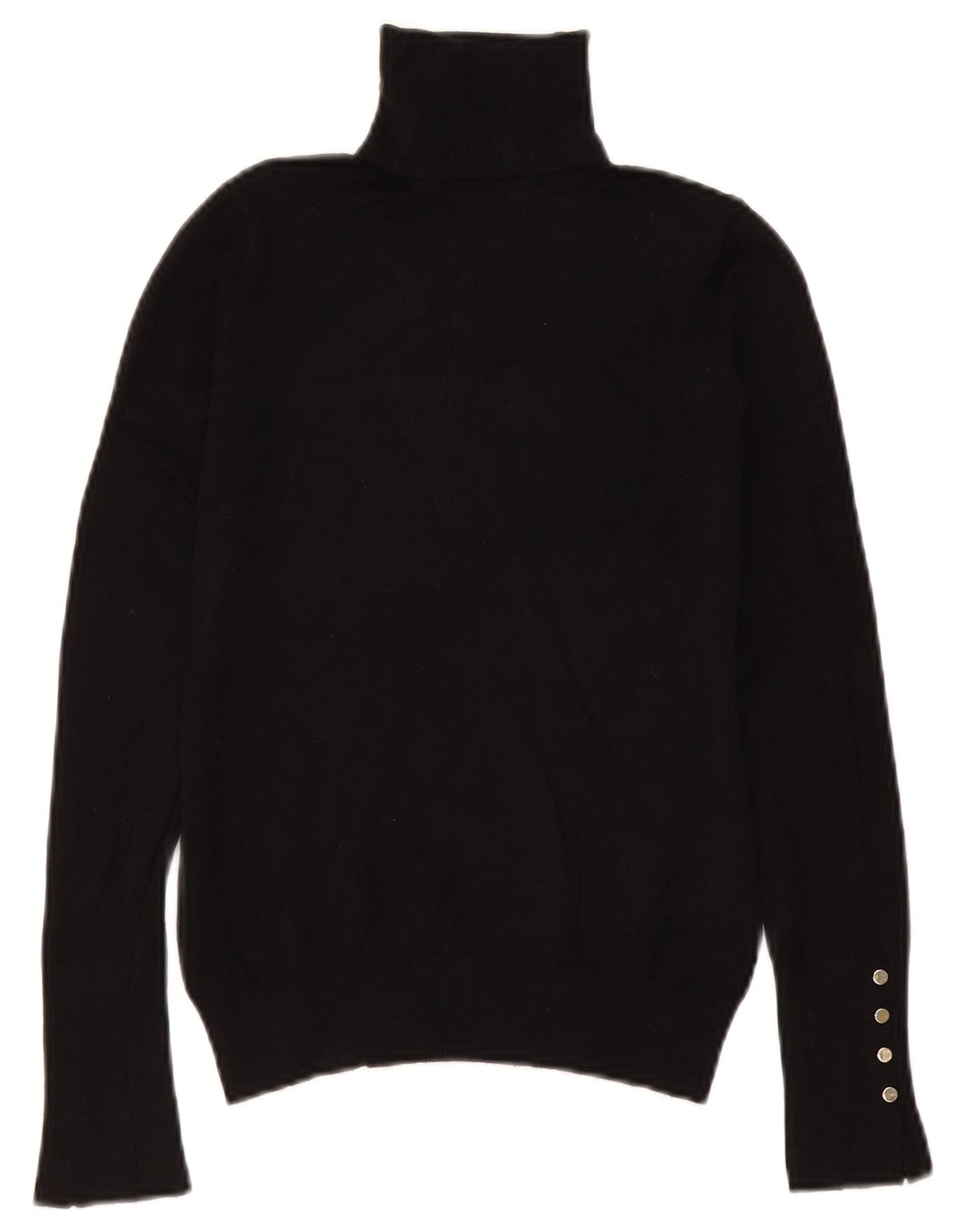 Sweter damski Zara z golfem UK 10, mały, czarny