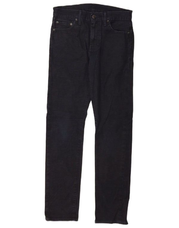 Męskie jeansy Levi's Slim W30 L32 Granatowa bawełna