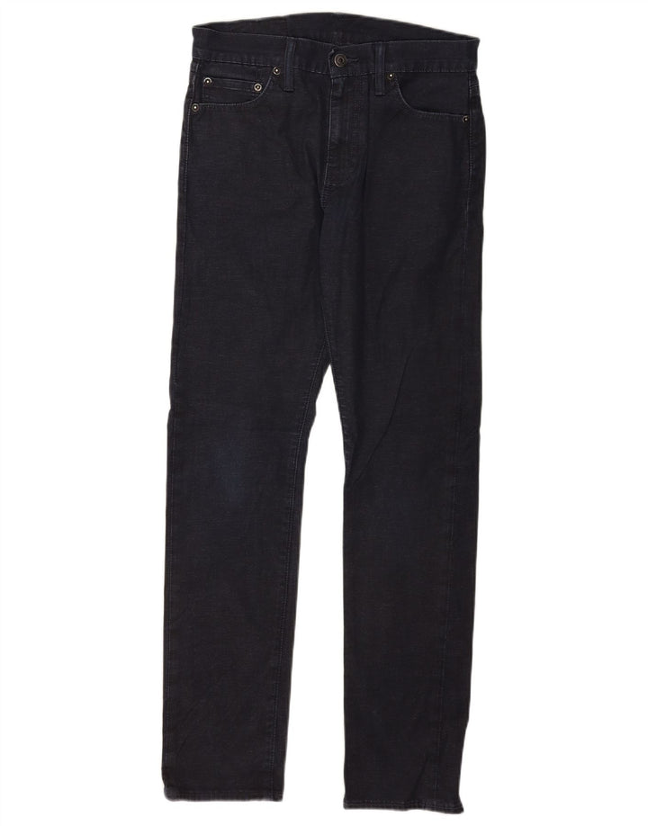 Męskie jeansy Levi's Slim W30 L32 Granatowa bawełna
