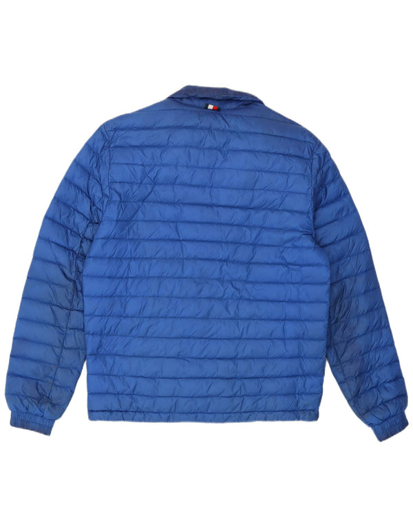 Męska ocieplana kurtka Tommy Hilfiger UK 36 Small Blue Poliamid