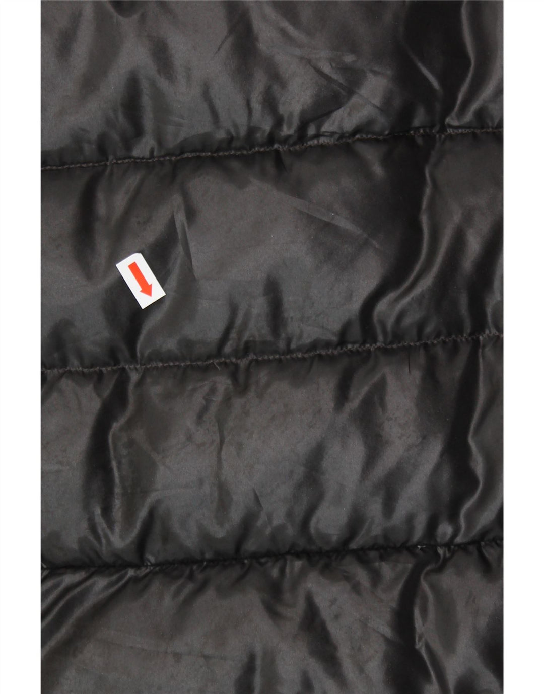 BENETTON Womens Double Breasted Padded Jacket IT 48 Large Black Polyester