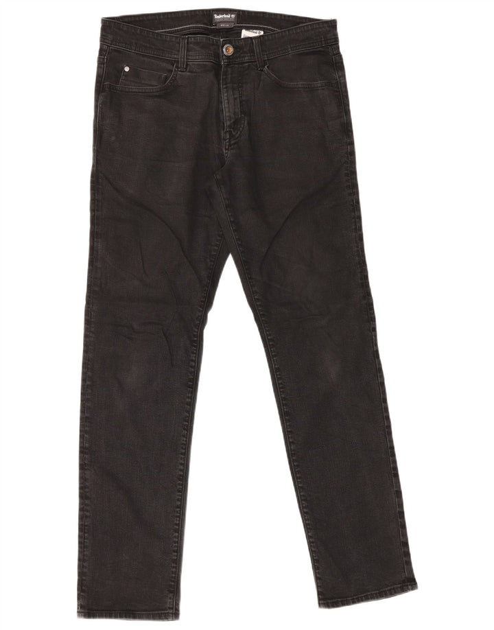 Męskie jeansy slim fit Timberland W32 L32 Czarna bawełna