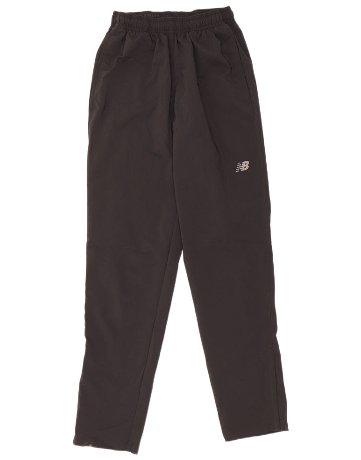 Męskie spodnie dresowe New Balance, małe, czarne, poliestrowe
