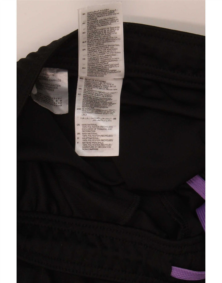 Damskie spodnie dresowe Adidas UK 12/14 Średni czarny poliester