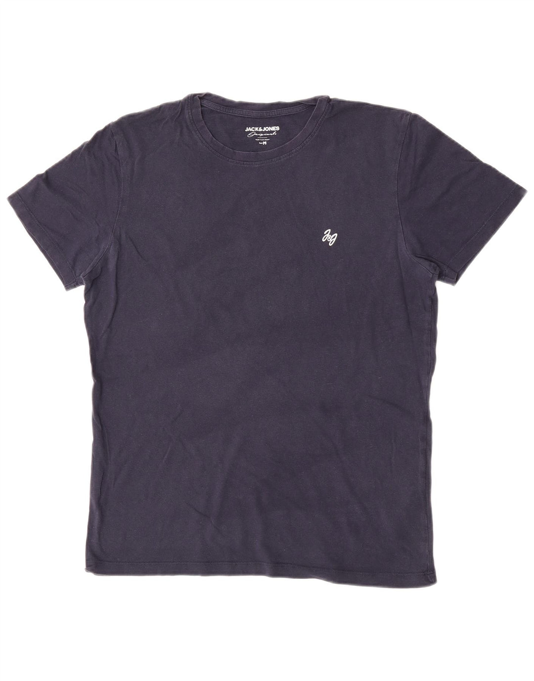 T-shirt męski Jack & Jones, średni, granatowy, bawełniany