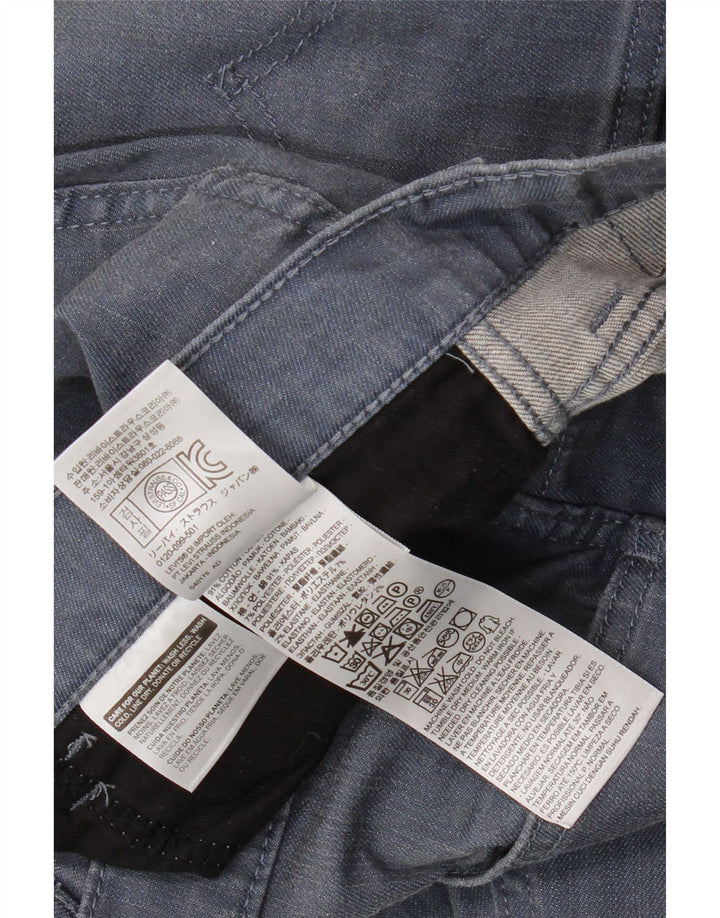 Męskie jeansy Levi's 511 Slim W34 L32 Niebieska bawełna