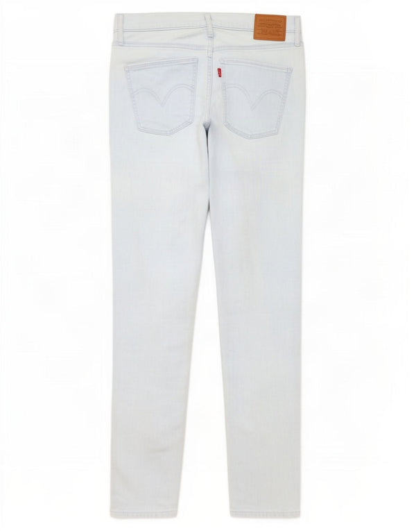 Damskie jeansy Levi's Mile High Super Skinny W30 L30 Niebieskie bawełniane