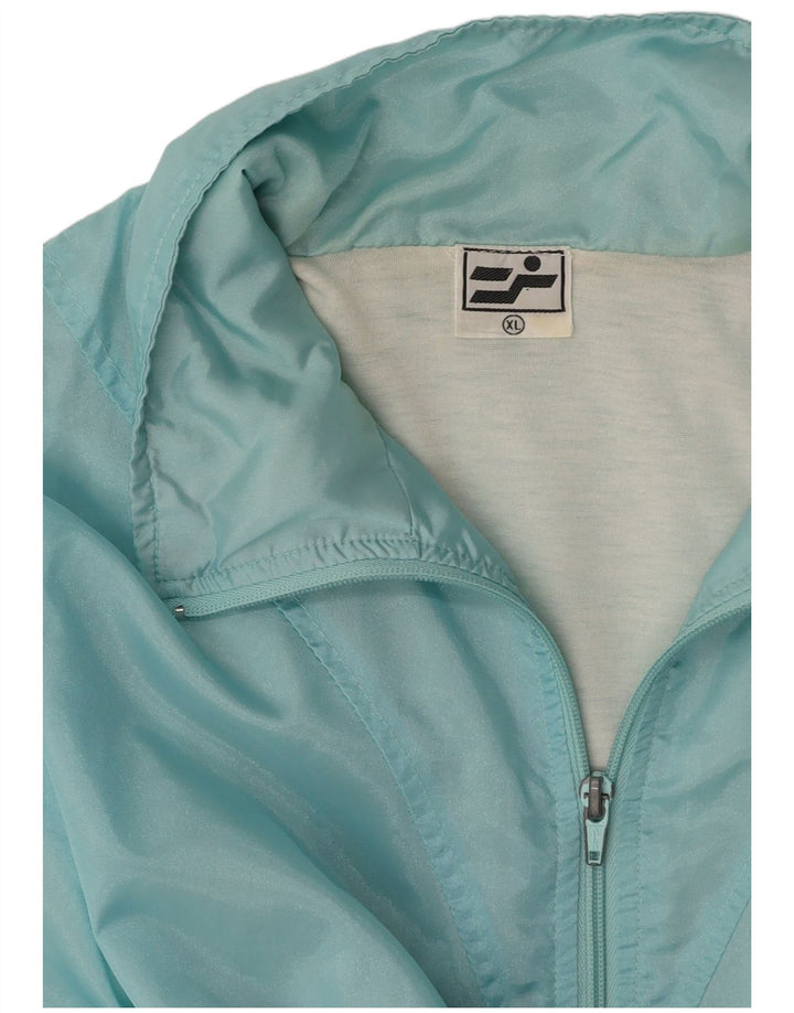 Męska kurtka dresowa VINTAGE XL niebieska