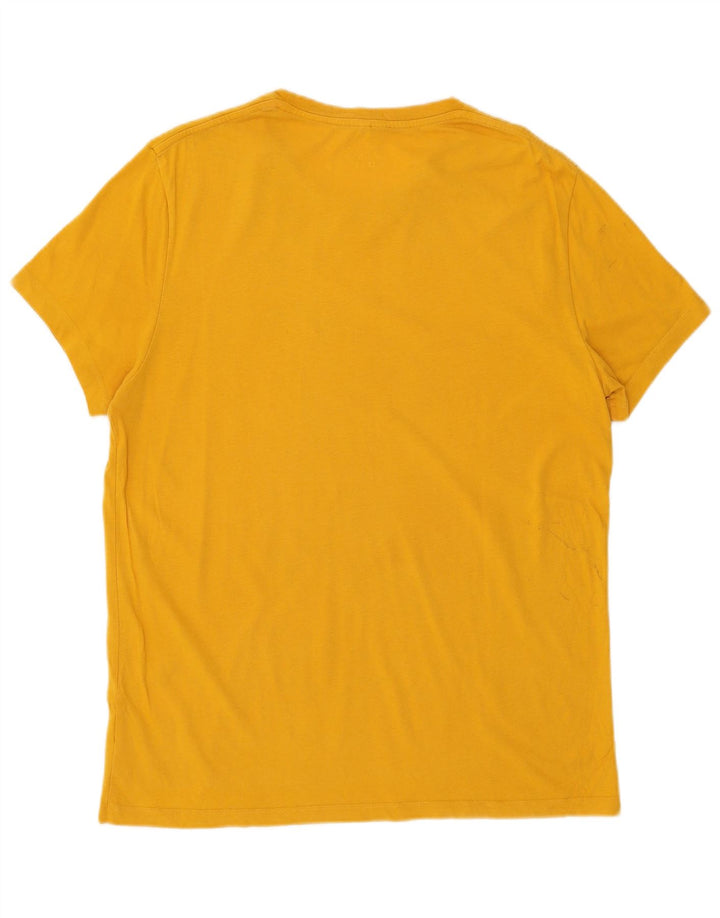T-shirt męski Jack Wills, duży, żółty, bawełniany